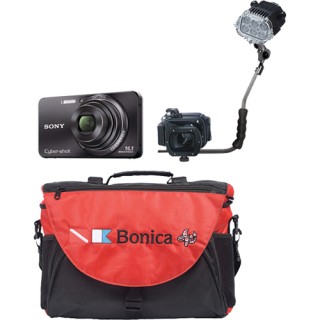  Water  on Sony Dsc W570 Camera  Housing   Light Kit   Underwater Camera Gear